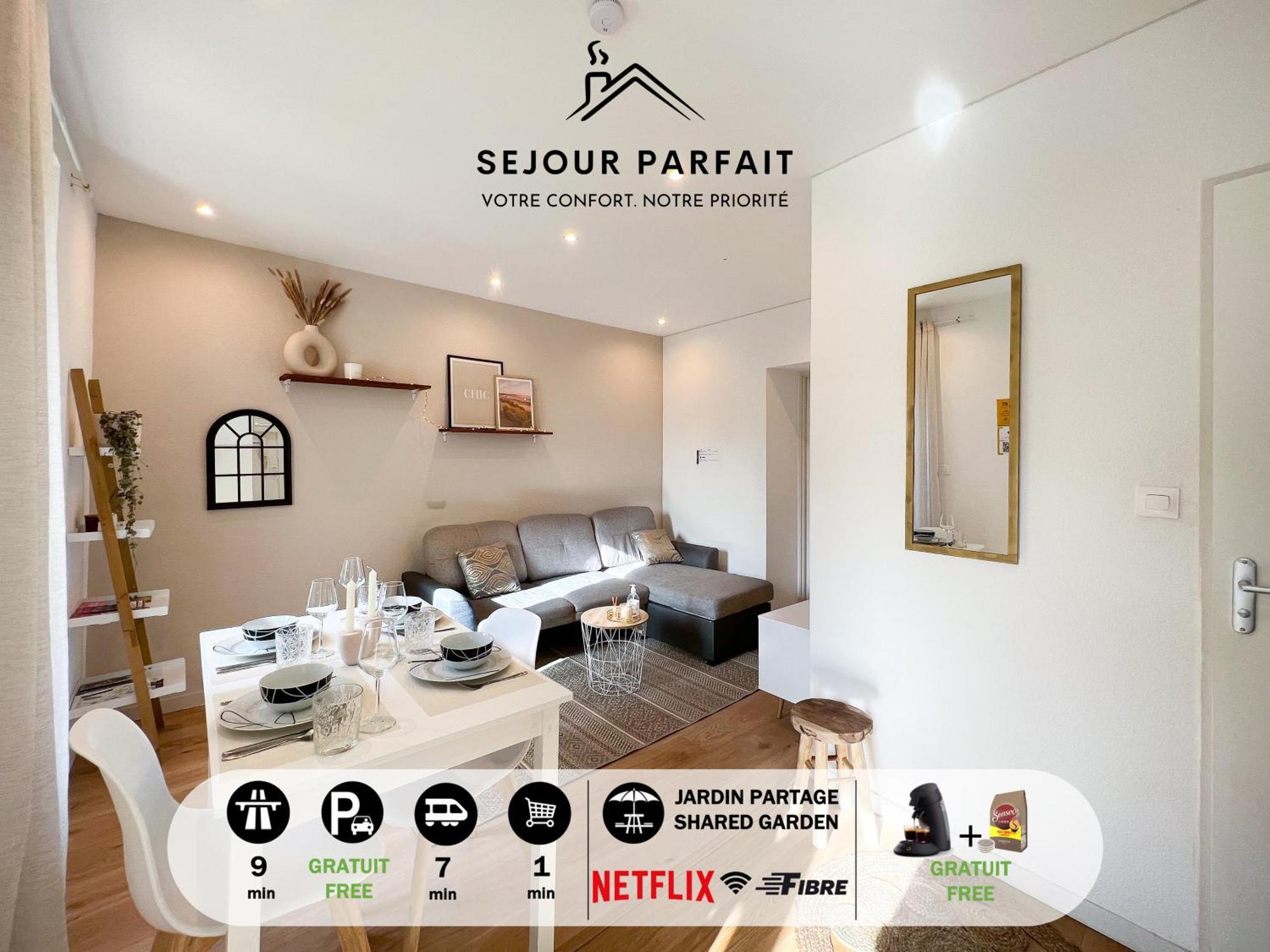 Le Tilleul - Netflix, Jardin Et Fibre Optique Apartment Belfort